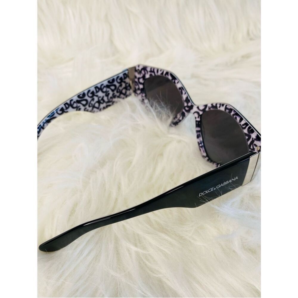 Dolce & Gabbana New & Authentic Black Exterior, All Over DG Logo Interior